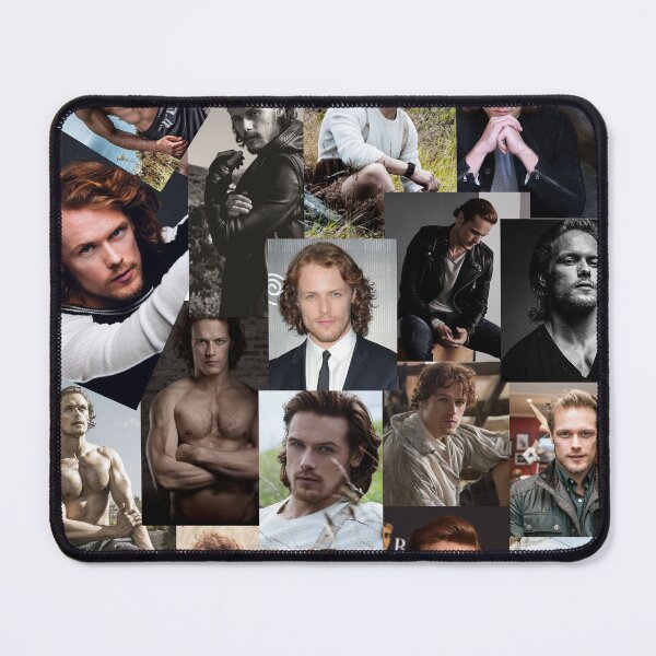 Item preview, Sam Heughan Assorted Photo Collage designed and sold by CollageHeaven.