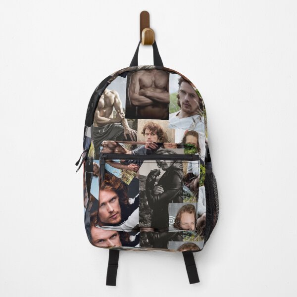 Item preview, Sam Heughan Assorted Photo Collage designed and sold by CollageHeaven.