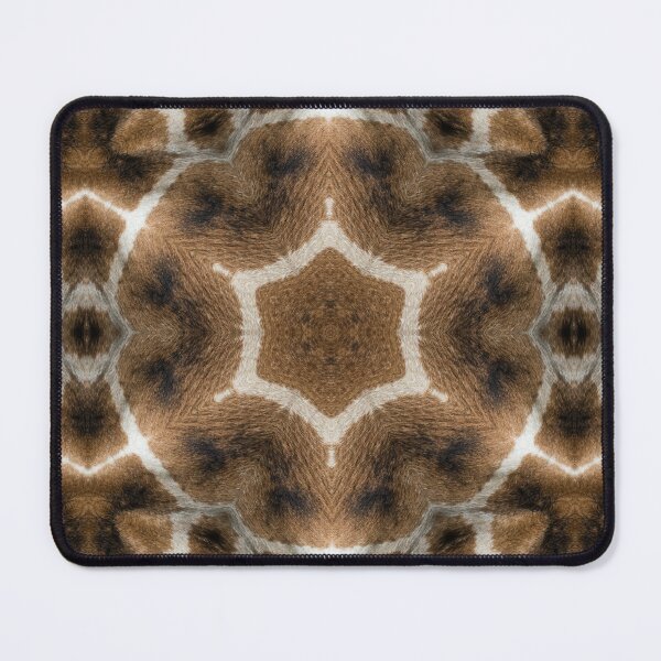 Item preview, Giraffe Hide Texture Kaleidoscope Pattern 14 designed and sold by Swabcraft.