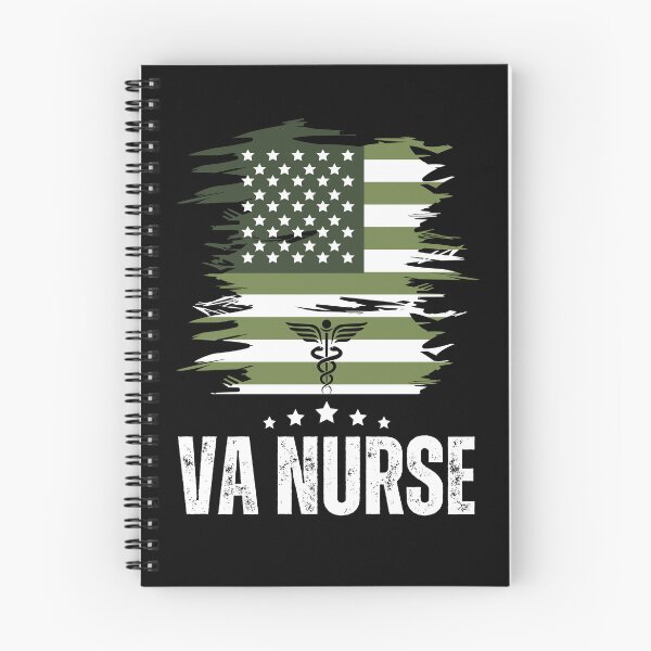 Item preview, VA Nurse Camouflage American Flag Veterans Affairs  designed and sold by Luckydesign1975.