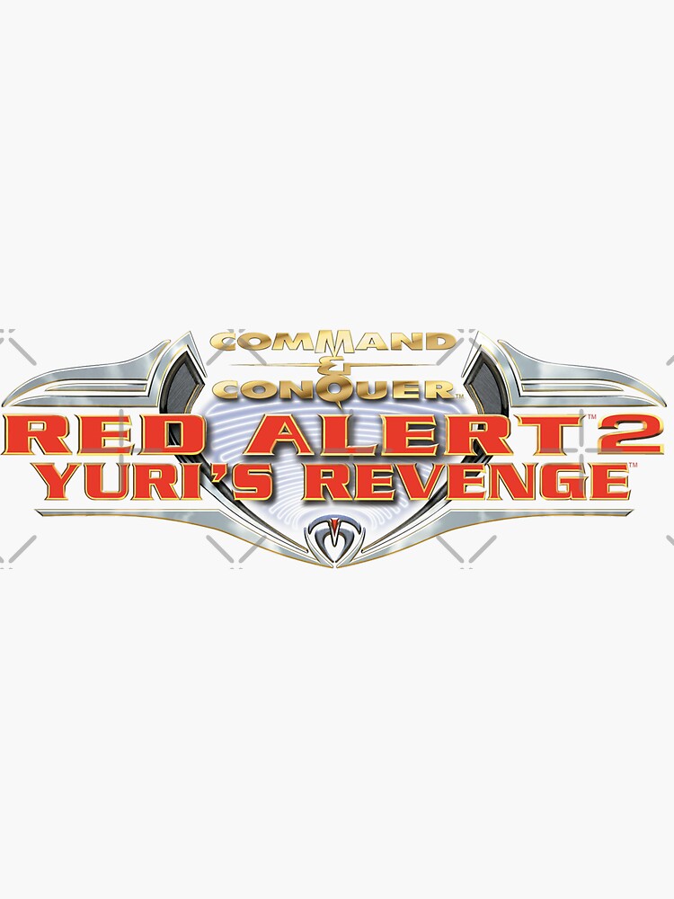 Thumbnail 3 of 3, Sticker, Red alert 2 Command and conquer Yuri's revenge designed and sold by Kormix.