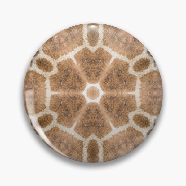 Item preview, Giraffe Hide Texture Kaleidoscope Pattern 16 designed and sold by Swabcraft.
