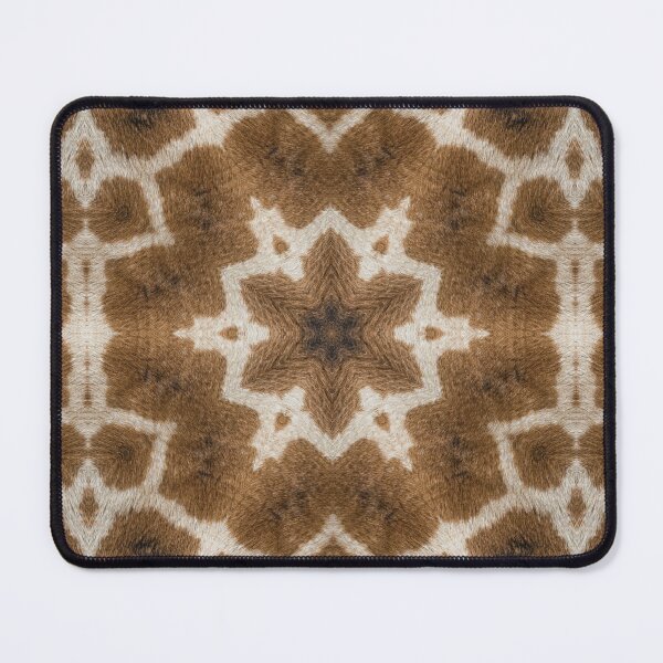 Item preview, Giraffe Hide Texture Kaleidoscope Pattern 17 designed and sold by Swabcraft.