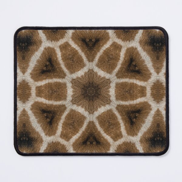 Item preview, Giraffe Hide Texture Kaleidoscope Pattern 18 designed and sold by Swabcraft.