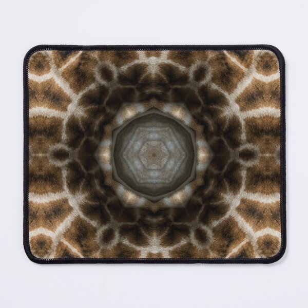 Item preview, Giraffe Hide Texture Kaleidoscope Pattern 20 designed and sold by Swabcraft.