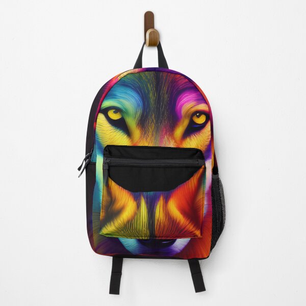 Item preview, Psychedelic Wolf 4, American Indian, Spirit Guide, Dog designed and sold by Rogue-Studio.