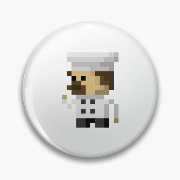 Item preview, Pixel Art Chef | Culinary Expert Design for Foodies and Gamers designed and sold by anycolorart.
