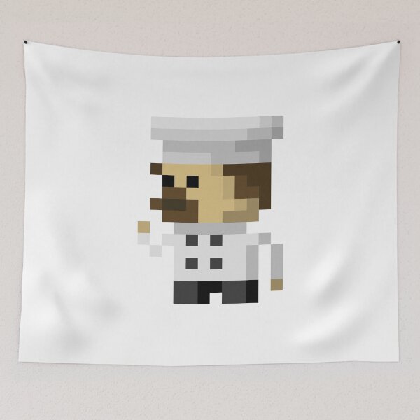 Item preview, Pixel Art Chef | Culinary Expert Design for Foodies and Gamers designed and sold by anycolorart.
