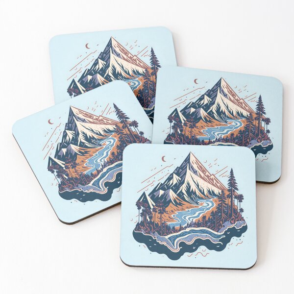 Item preview, Mountain Majesty| Alpine Adventure| Summit Surge| Peaks & Plunge| Rushing Rapids designed and sold by RedArtG09.