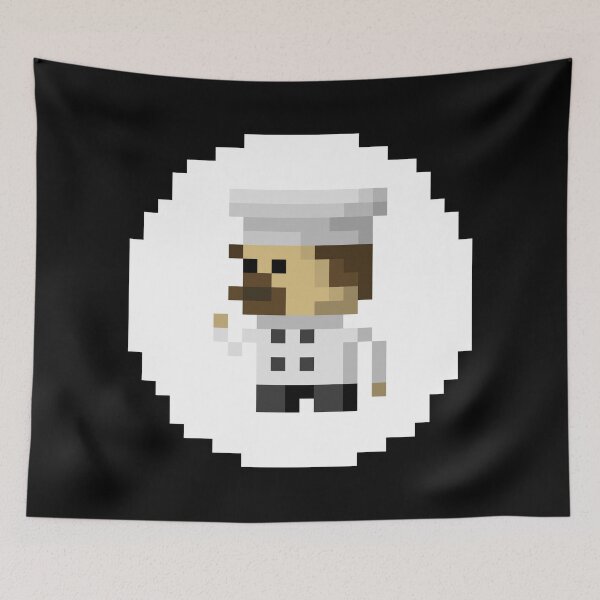 Item preview, Pixel Art Chef | Culinary Expert Design for Foodies and Gamers designed and sold by anycolorart.