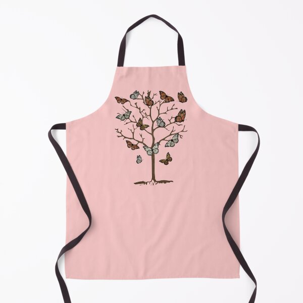 Item preview, Butterfly Tree with cute white and golden butterflies siting on branches designed and sold by alenaz.