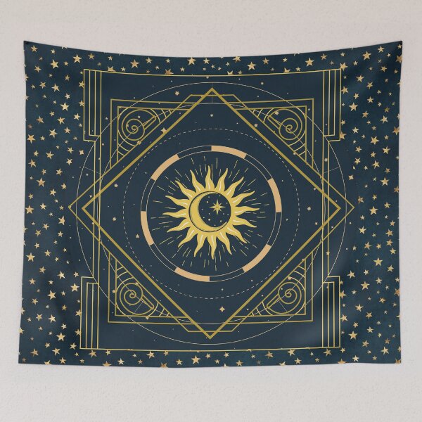 Item preview, Celestial sun, moon and star design. designed and sold by CreativeStrand.