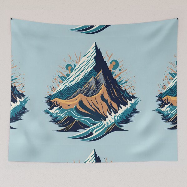 Item preview, High Altitude Thrills| Alpine Rush| Mountain Cascade| Skyline Soaker| Nature's Waterslide designed and sold by RedArtG09.