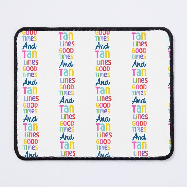 Item preview, Good times and tan lines - Summer quote designed and sold by Illuztratesvg.