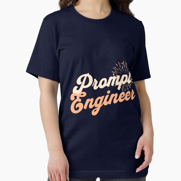 Aperçu de l'œuvre Ingénieur rapide : LLM, ChatGPT, OpenAI, T-shirt créée et vendue par PixelPrintsCo.