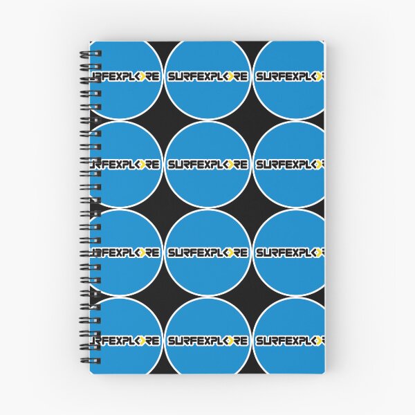 Item preview, surfEXPLORE Outline BLUE designed and sold by surfexplore.