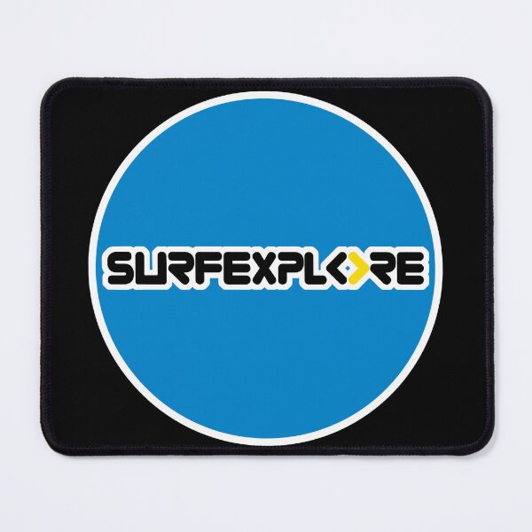 Item preview, surfEXPLORE Outline BLUE designed and sold by surfexplore.
