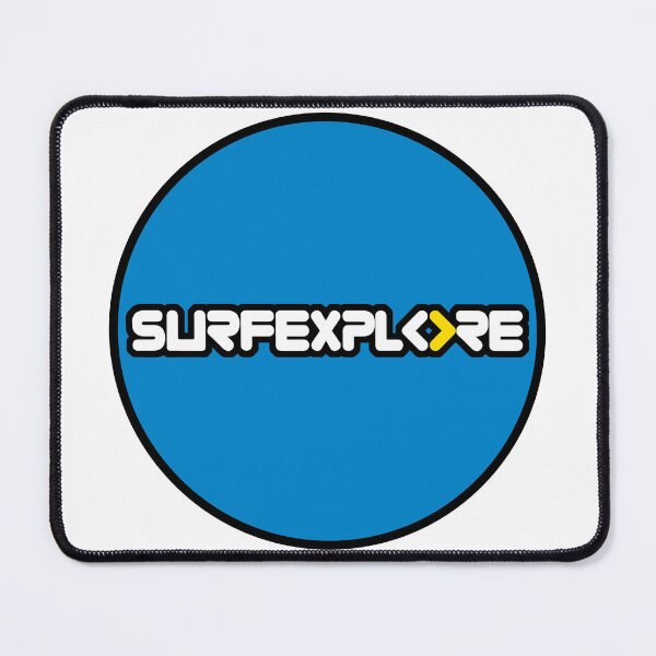 Item preview, surfEXPLORE Outline BLUE designed and sold by surfexplore.