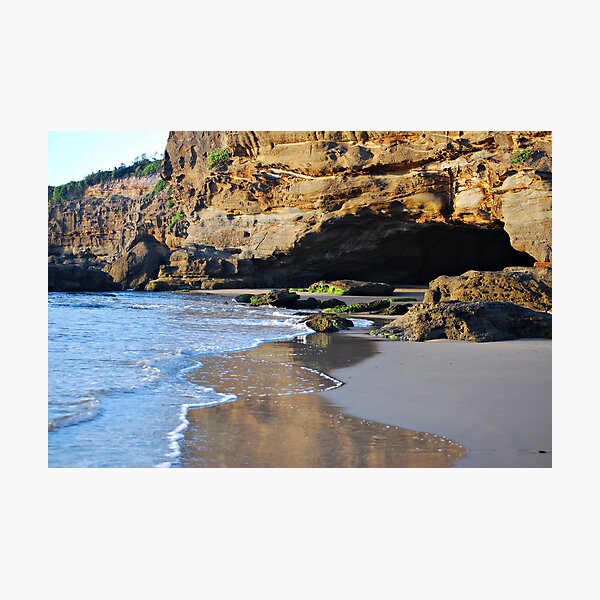 The Caves - Caves Beach Photographic Print