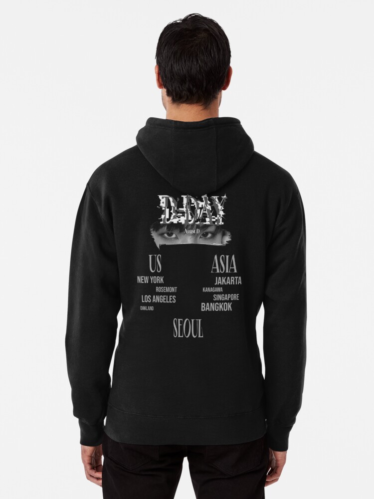 Agust D SUGA D-day Concert Tour City Shirt | Pullover Hoodie