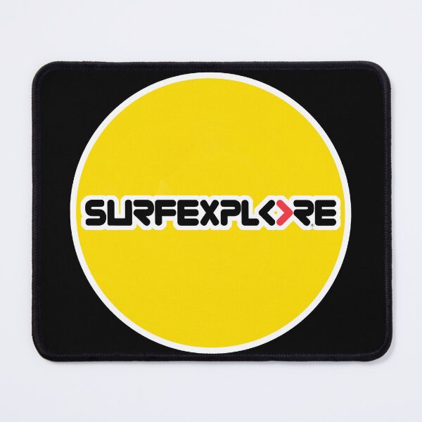 Item preview, surfEXPLORE Outline Yellow designed and sold by surfexplore.