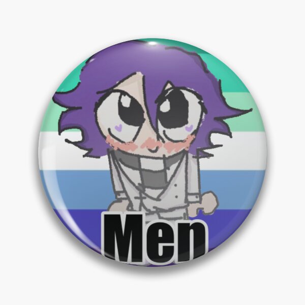 Item preview, Kokichi Pride pins/stickers designed and sold by saioukun.
