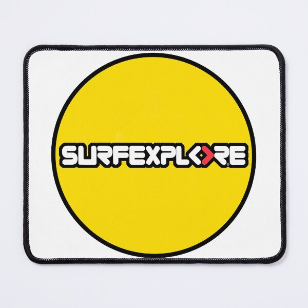Item preview, surfEXPLORE Outline YELLOW designed and sold by surfexplore.