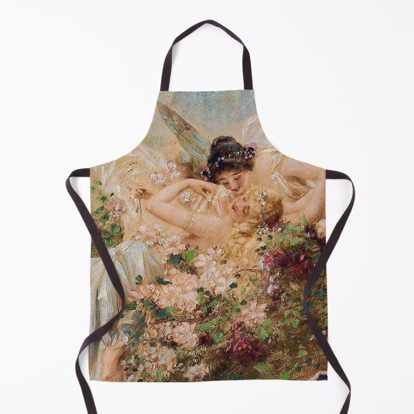 Item preview, Two Fairies Embracing in a Landscape with a Swan 2023 designed and sold by gamalielRocky.