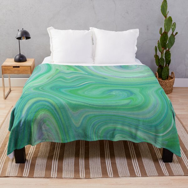 Item preview, Green watercolor swirl  designed and sold by jessicarenee95.