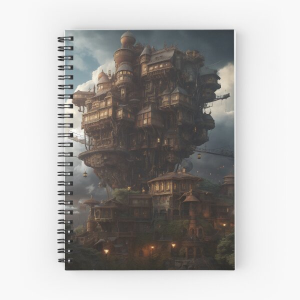 Item preview, City in the Clouds - Steampunk Style designed and sold by Cametostay.