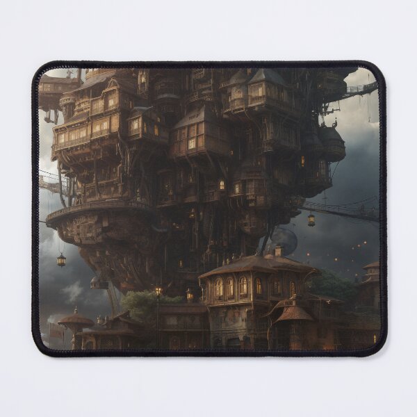 Item preview, City in the Clouds - Steampunk Style designed and sold by Cametostay.