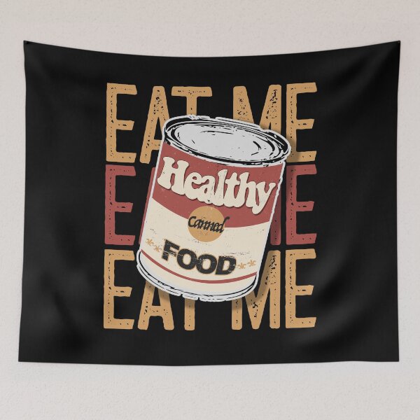 Item preview, Canned soup parody for healthy food lovers designed and sold by sashashuba.