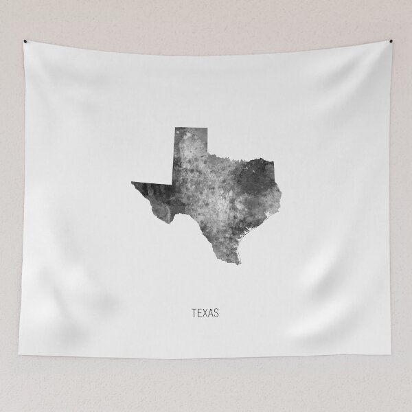 Item preview, Texas Watercolor Map designed and sold by ArtPrints.