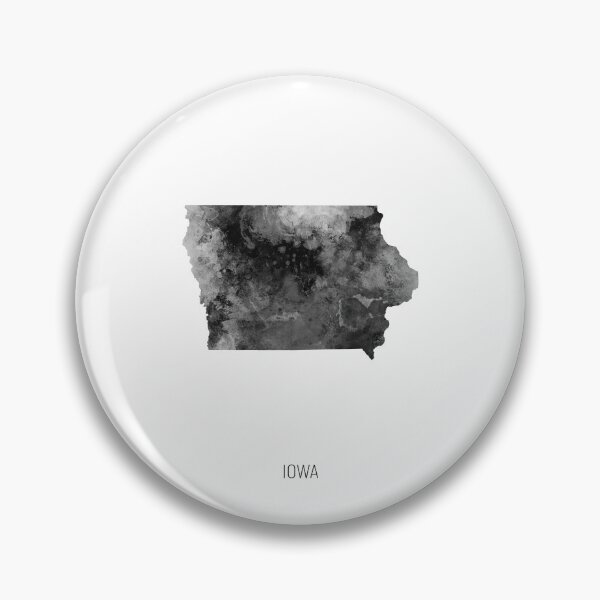 Item preview, Iowa Watercolor Map designed and sold by ArtPrints.