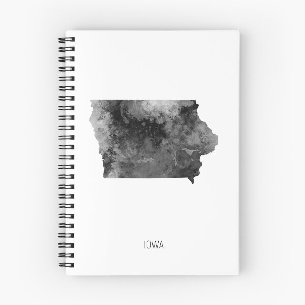 Item preview, Iowa Watercolor Map designed and sold by ArtPrints.
