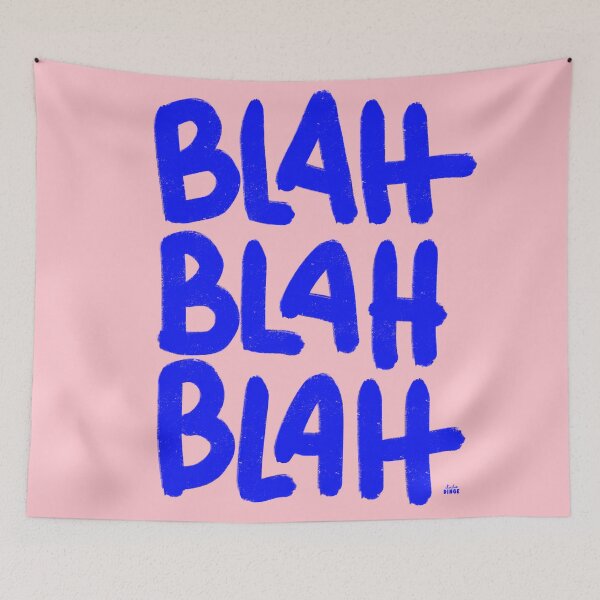 Item preview, Just sayin - blahblahblah designed and sold by studiodinge.