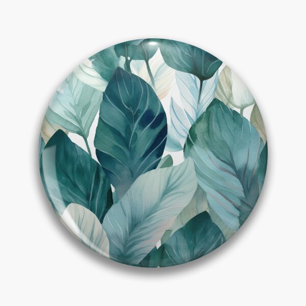Item preview, Arum Lilly Green Leaves Watercolor Design designed and sold by Rebecca Claire Designs.