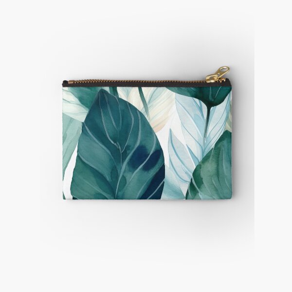 Item preview, Arum Lilly Green Leaves Watercolor Design designed and sold by Rebecca Claire Designs.