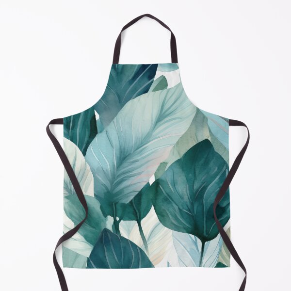 Item preview, Arum Lilly Green Leaves Watercolor Design designed and sold by Rebecca Claire Designs.