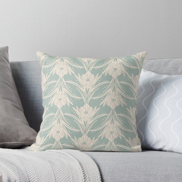 Item preview, Spring Crocus Floral - light blue designed and sold by Abigail Bryan.