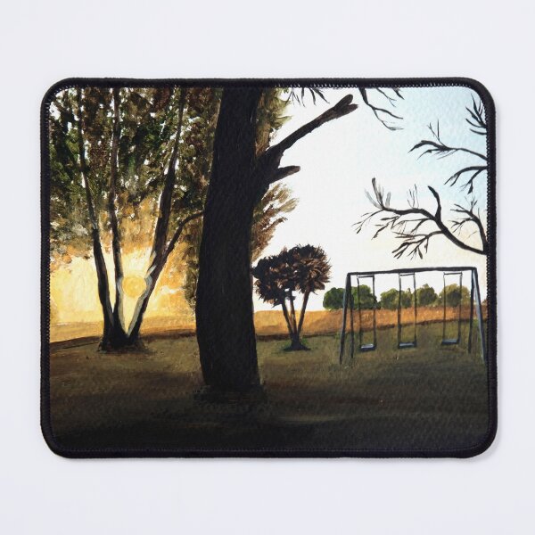 Item preview, Park in Sunset | Swings designed and sold by Sicilian-art.