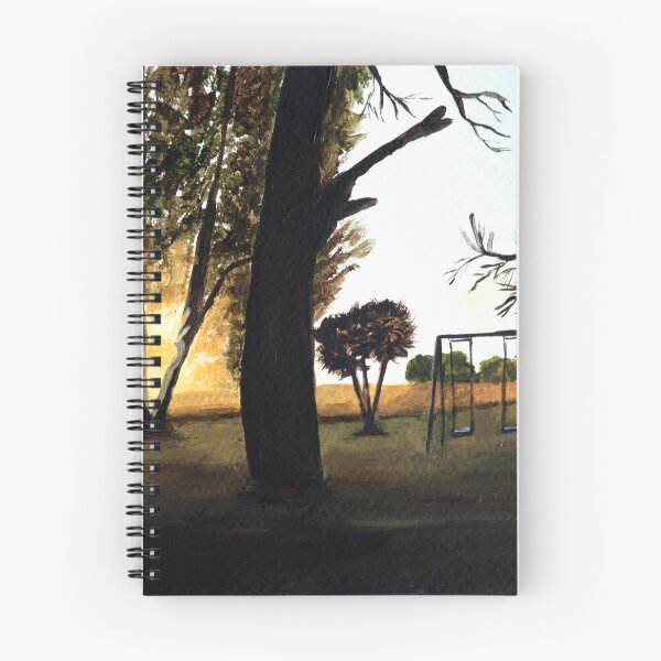 Item preview, Park in Sunset | Swings designed and sold by Sicilian-art.