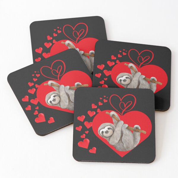 Item preview, LOVE OF SLOTHS designed and sold by Kezmich Works.