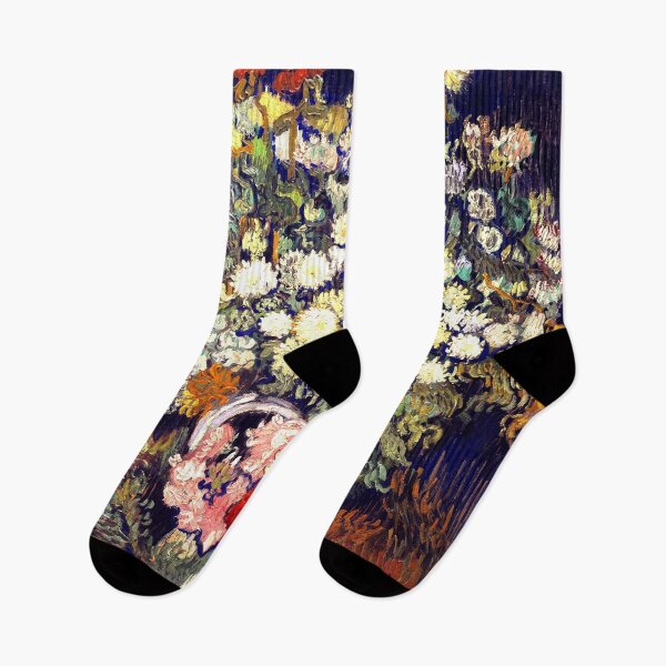 Item preview, Bouquet of Flowers in a Vase Vincent van Gogh for art lover restored painting with enhanced colours designed and sold by Lady-Frost.
