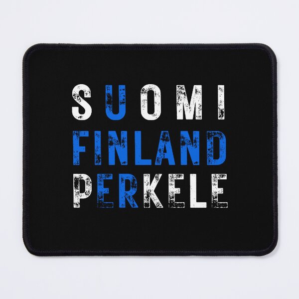 Item preview, Suomi finland perkele finnish flag design designed and sold by SinozShop.