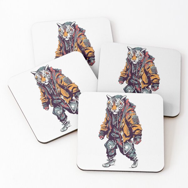 Item preview, Cyberpunk Tiger designed and sold by hamishby.