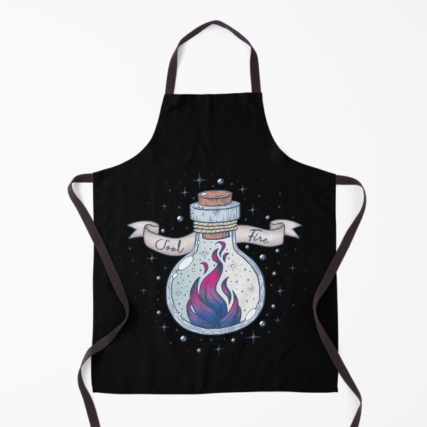 Item preview, Bisexual Fire Occult Bottle LGBT Bi Pride Flag designed and sold by Clara Hollins.
