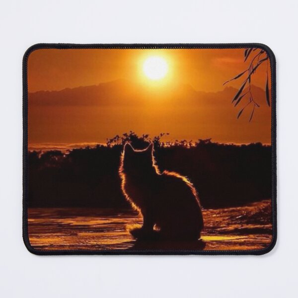 Item preview, Kitty Enjoying Sunset designed and sold by Maddie4Real.