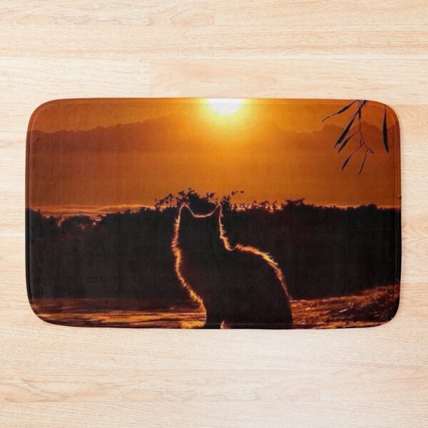 Item preview, Kitty Enjoying Sunset designed and sold by Maddie4Real.