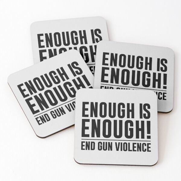 Item preview, Enough is enough, end gun violence designed and sold by MissDewi.